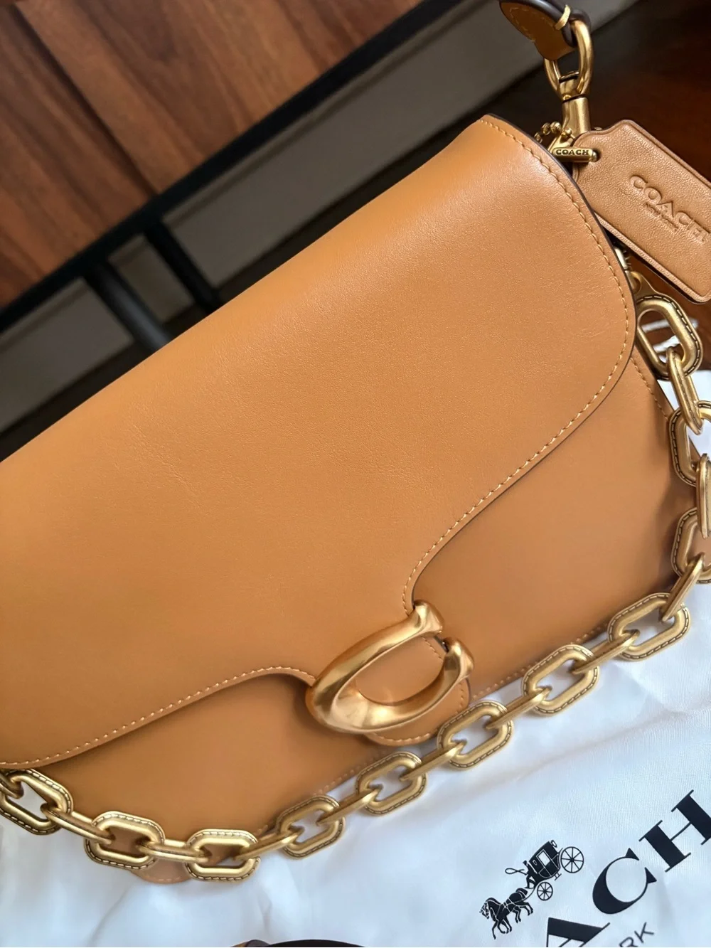 Authentic Coach Tabby Chain - Picture 2 of 9
